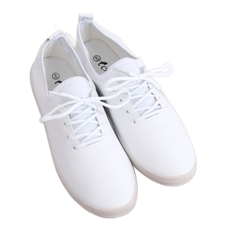 Sneakers da donna bianche W9782 White bianca