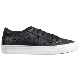 J. Star Sneakers Traforate Con Stelle nero