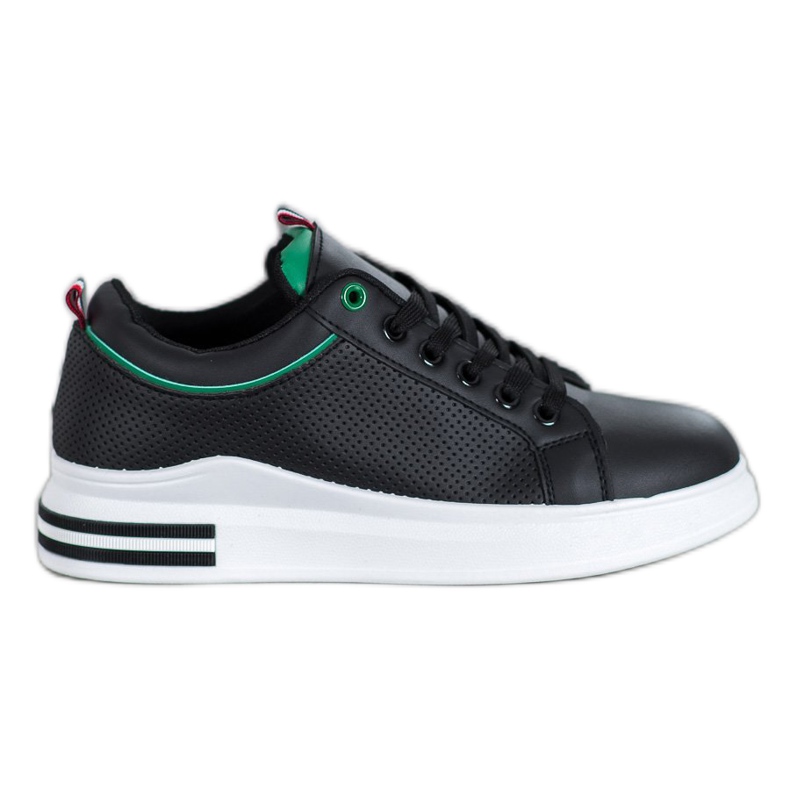 SHELOVET Sneakers nere sulla piattaforma nero