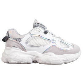 SHELOVET Sneakers Con Rete bianco multicolore