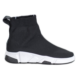 SHELOVET Scarpe slip-on nere nero