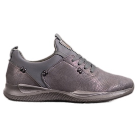 SHELOVET Scarpe sportive alla moda grigio