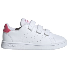 Scarpe Adidas Advantage C Jr EF0221 bianco