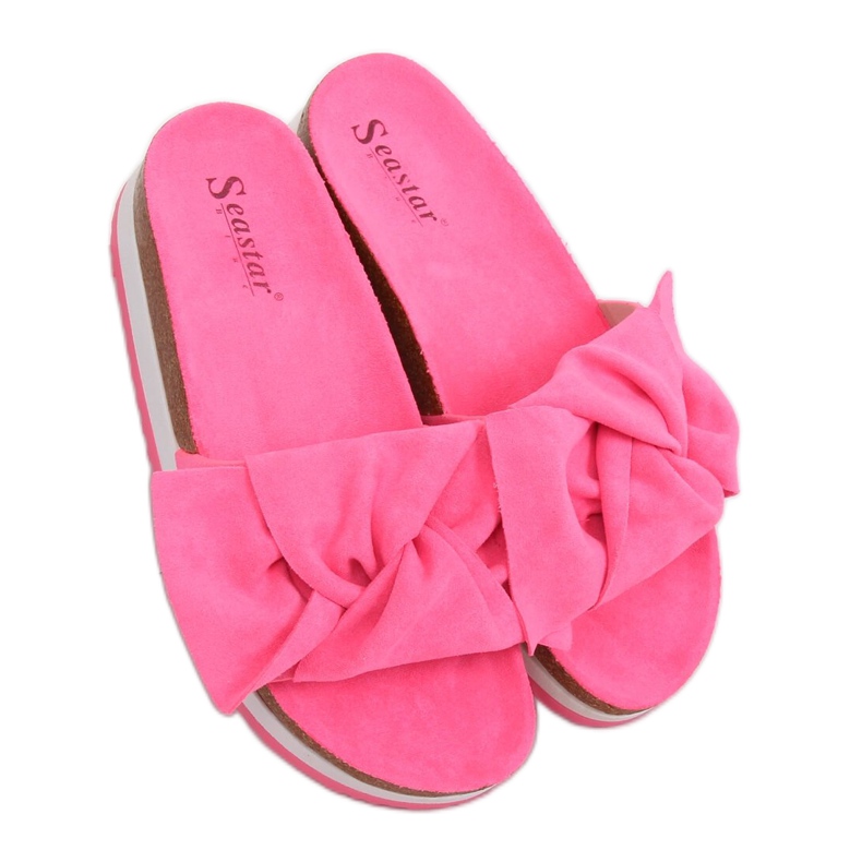 Pantofole rosa da donna SS116P Fushia