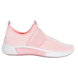 SHELOVET Scarpe alla moda slip-on rosa