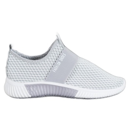SHELOVET Scarpe alla moda slip-on grigio