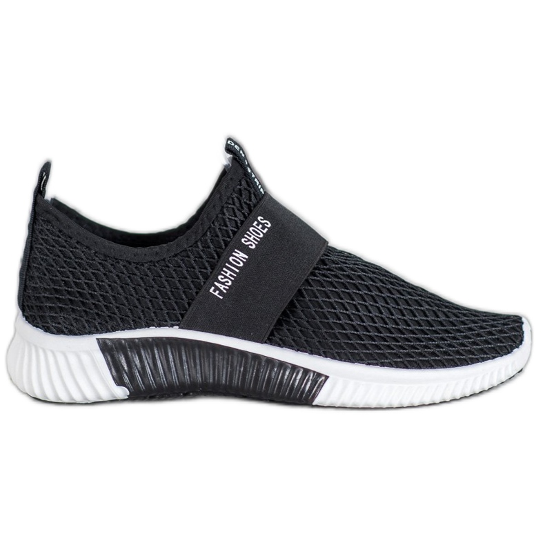 SHELOVET Scarpe alla moda slip-on nero