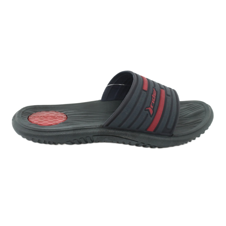 Ciabatte da piscina da uomo Rider 82735 navy / rosse rosso blu navy