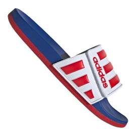 Adidas Adilette Comfort Adj M EG1346 pantofole bianca rosso blu