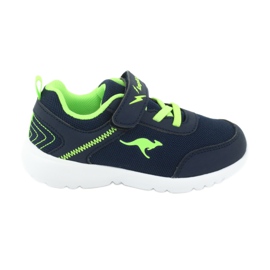 KangaRoos Scarpe sportive per bambini 02050 blu navy/verde