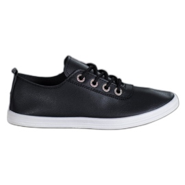 SHELOVET Sneakers Alla Moda Con Ecopelle nero