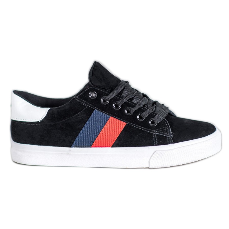 SDS Scarpe sportive su suola spessa nero
