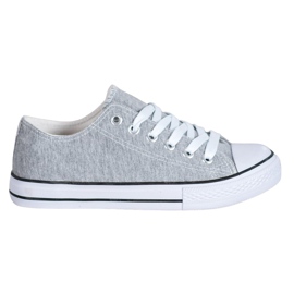 SDS Sneakers in tessuto grigio