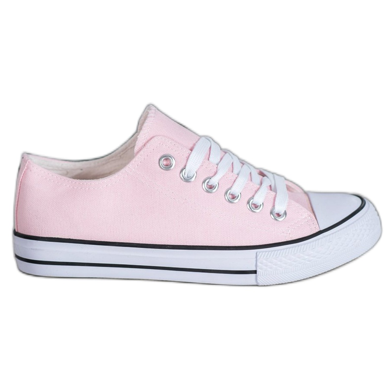 SDS Sneakers in tessuto rosa