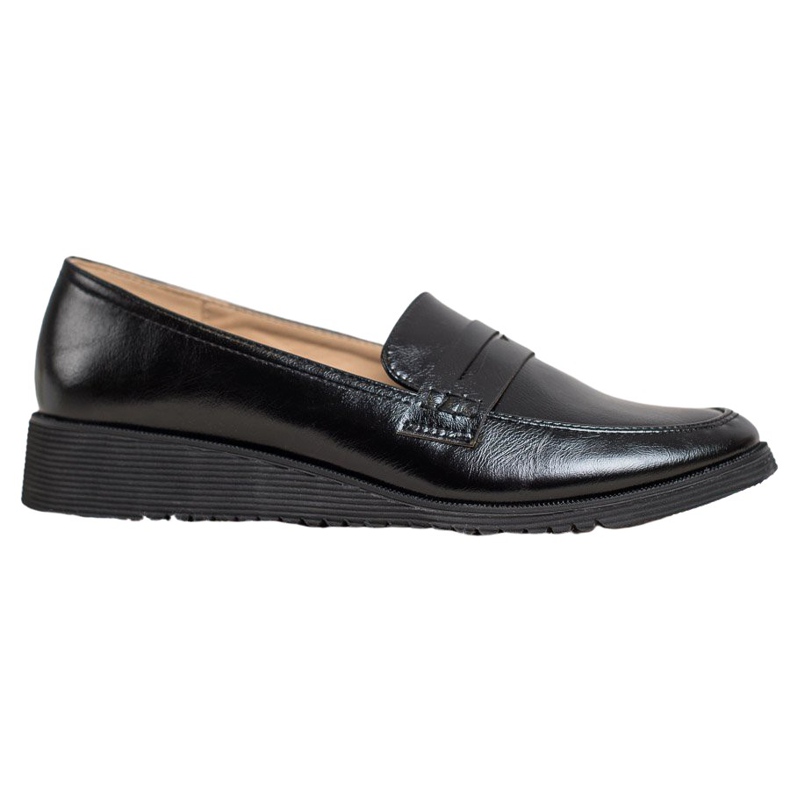 Goodin Mocassini con zeppa neri nero