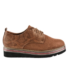 JN-31 Scarpe Jazz Marroni marrone