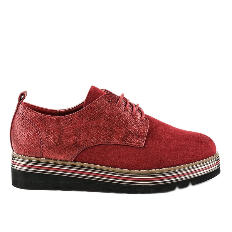 Scarpe Jazz rosse JN-31 rosso