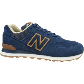 Scarpe New Balance M ML574SOH blu navy