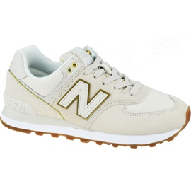 Scarpe New Balance W WL574SOA beige