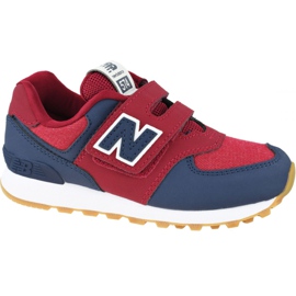 Scarpe New Balance Jr YV574DMI rosso