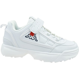 Scarpe Kappa Rave Nc K Jr 260782K-1010 bianco