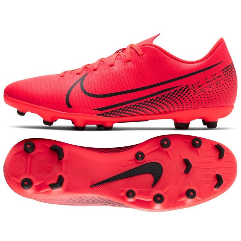 Nike Mercurial Vapor 13 Club Fg Mg M AT7968-606 scarpe da calcio multicolore arance e rossi