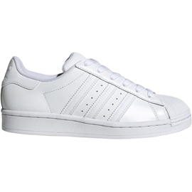 Scarpe da bambino Adidas Superstar J bianche EF5399 bianco
