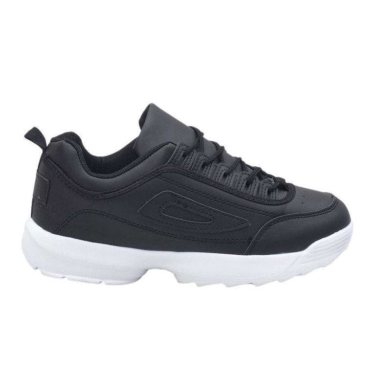 Scarpe sportive nere, sneakers DS2-1 nero