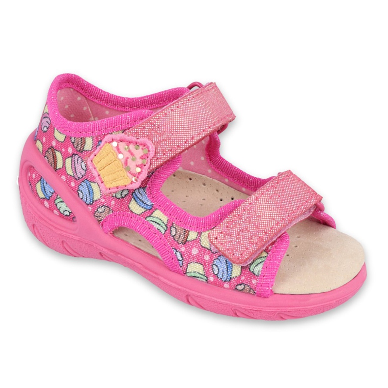 Scarpe per bambini Befado 065P136 rosa multicolore