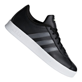 Adidas Vl Court 2.0 Jr F36381 scarpe nero
