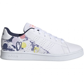 Scarpe Adidas Advantage K Jr EG2000 bianco