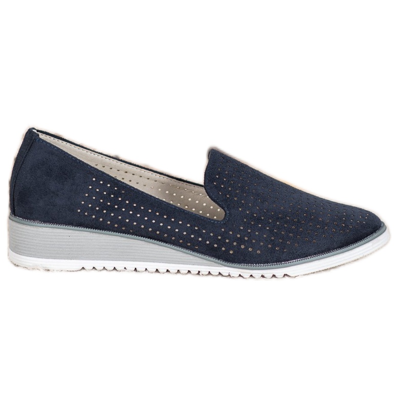 Goodin Signori traforati leggeri blu