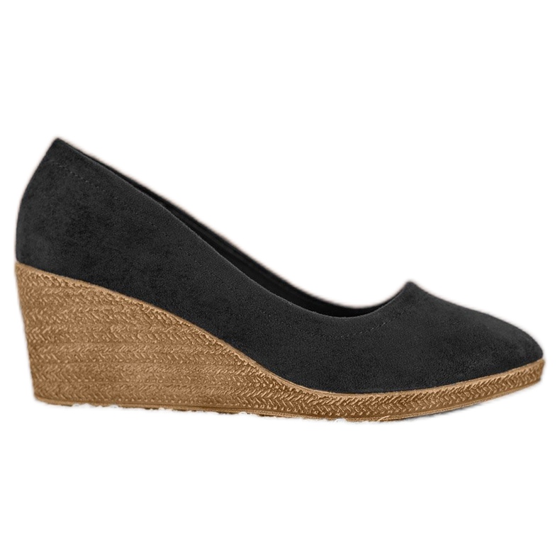 Goodin Ballerina classica con zeppa nero