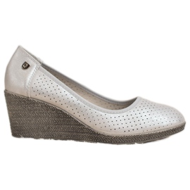 Goodin Pompe con zeppa leggera grigio