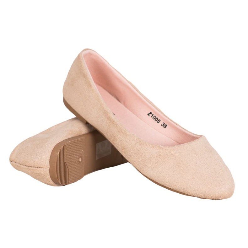 SHELOVET Comode ballerine marrone
