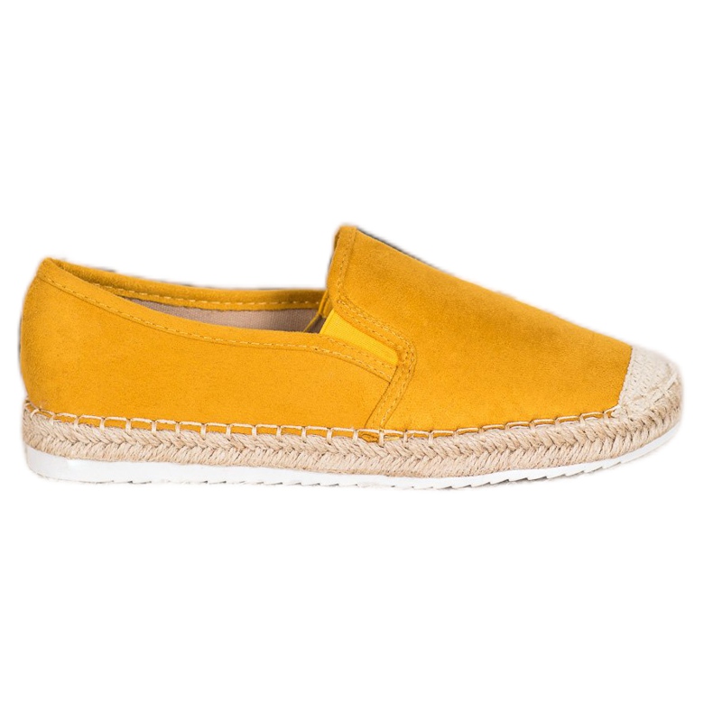 Goodin Espadrillas in camoscio giallo