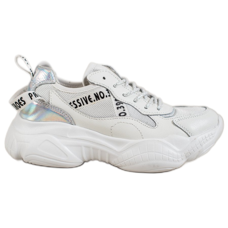 Goodin Sneakers in pelle bianca