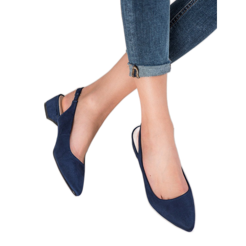 Goodin Décolleté Con Tacco Scoperto blu