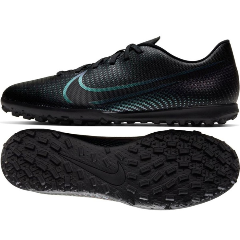 Nike Mercurial Vapor 13 Club Tf M AT7999-010 scarpe da calcio multicolore nero