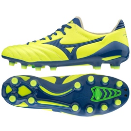 Scarpe da calcio Mizuno Morelia Neo Ii Md M P1GA205325 multicolore gialli