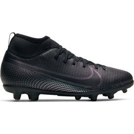 Scarpe da calcio Nike Mercurial Superfly 7 Club FG / MG Jr AT8150-010 nero multicolore