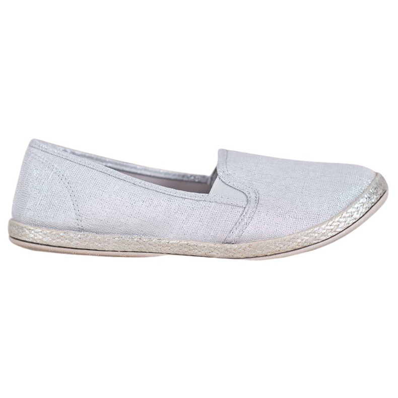 SHELOVET Comode scarpe slip-on grigio