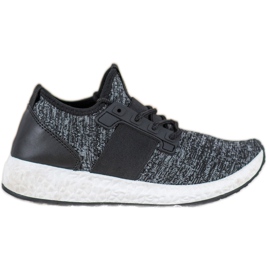 Bona Scarpe sportive sulla piattaforma nero