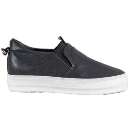 Bona Scarpe slip-on nere nero