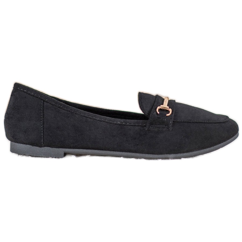 Bestelle Mocassini eleganti con ornamento nero