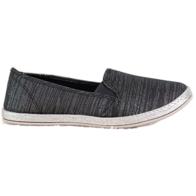 SHELOVET Comode scarpe slip-on nero