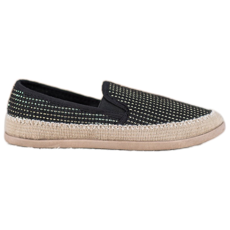 SHELOVET Espadrillas alla moda nero