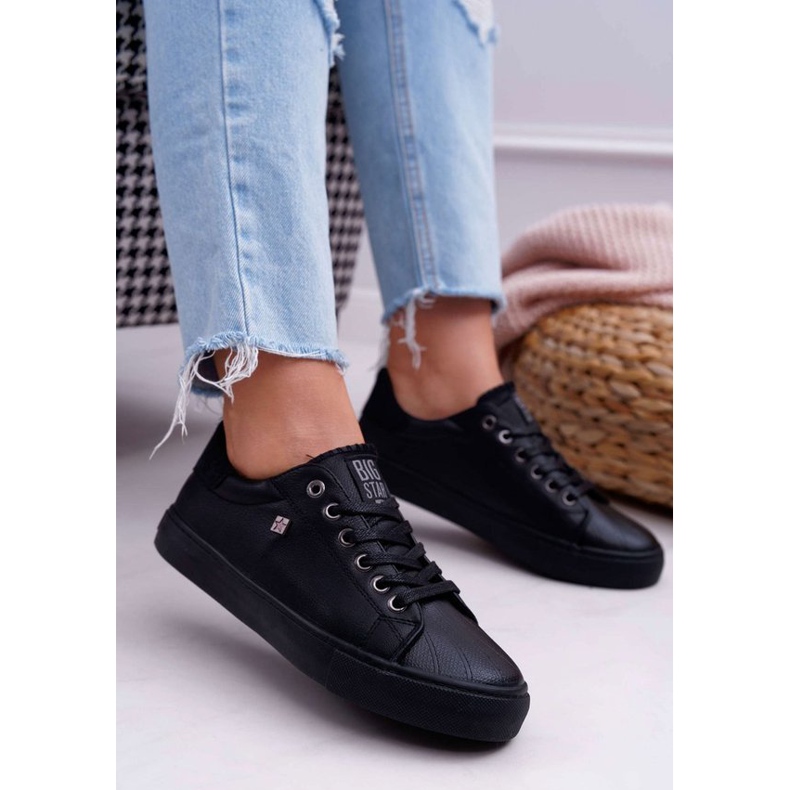 Sneaker da donna nera Big Star BB274032 nero