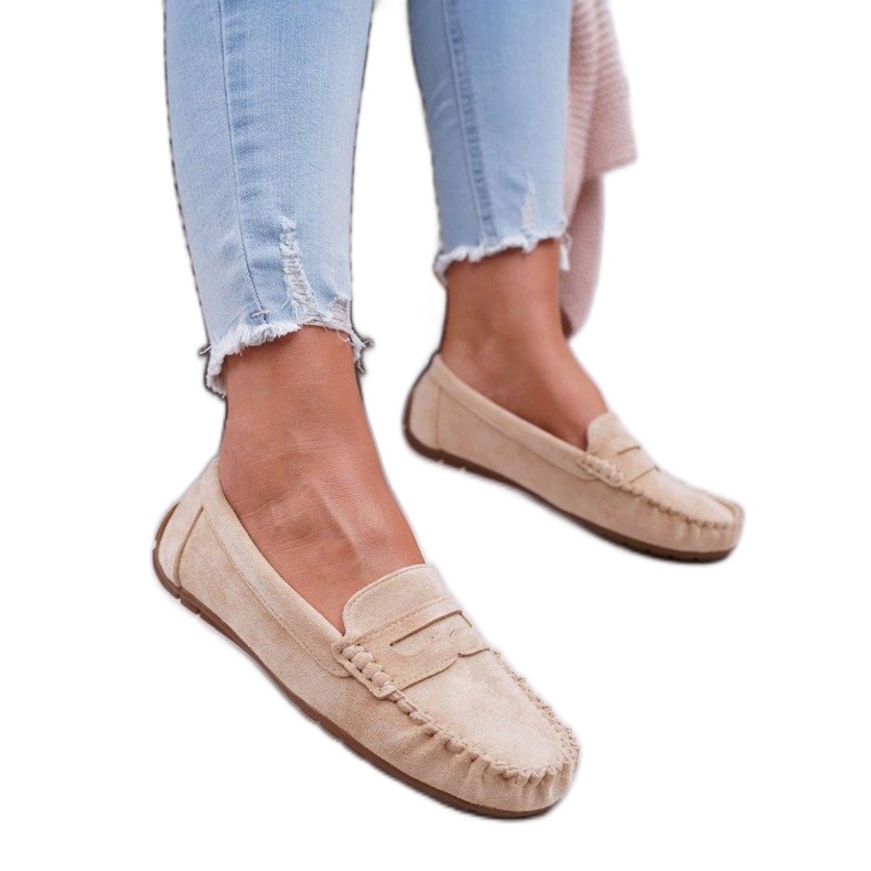SEA Mocassini donna beige T348
