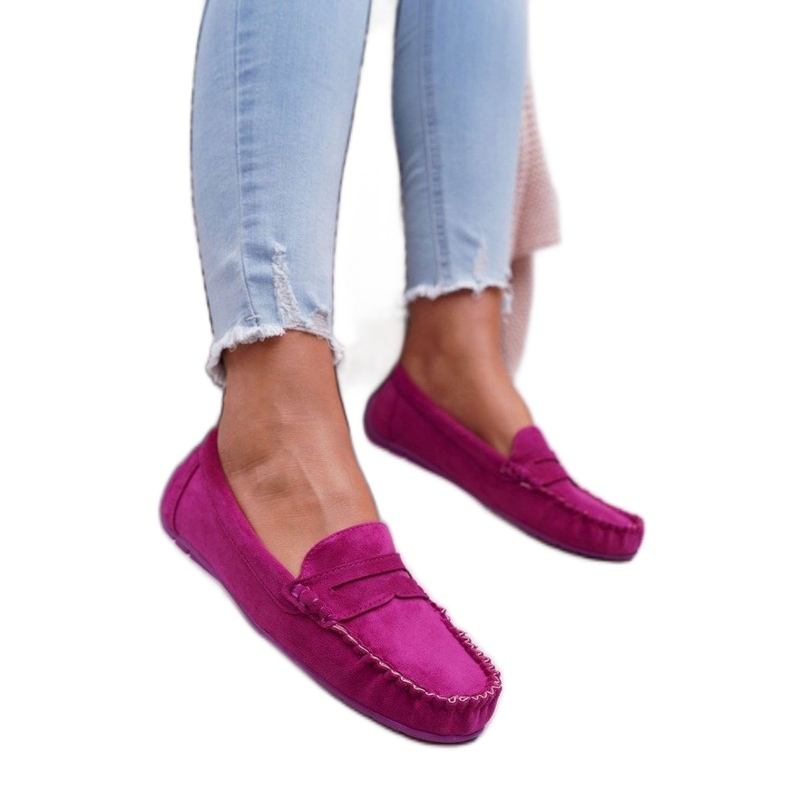 SEA Mocassini fucsia da donna T348 rosa